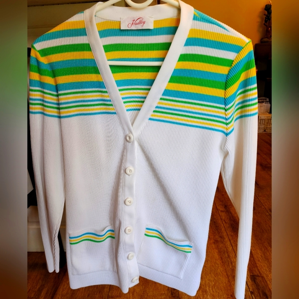 Vintage Hadley Golf Cardigan